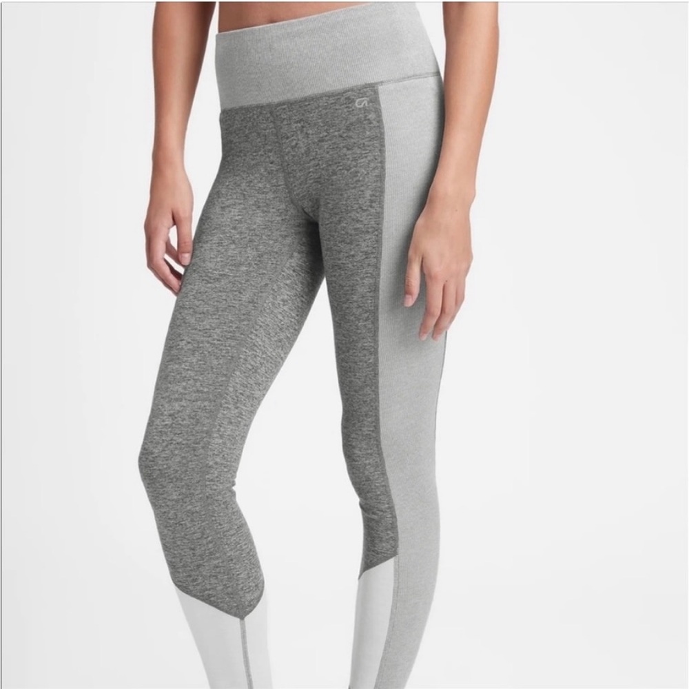 Gapfit Brushed Tech Jersey Gray Yoga Pants size XL